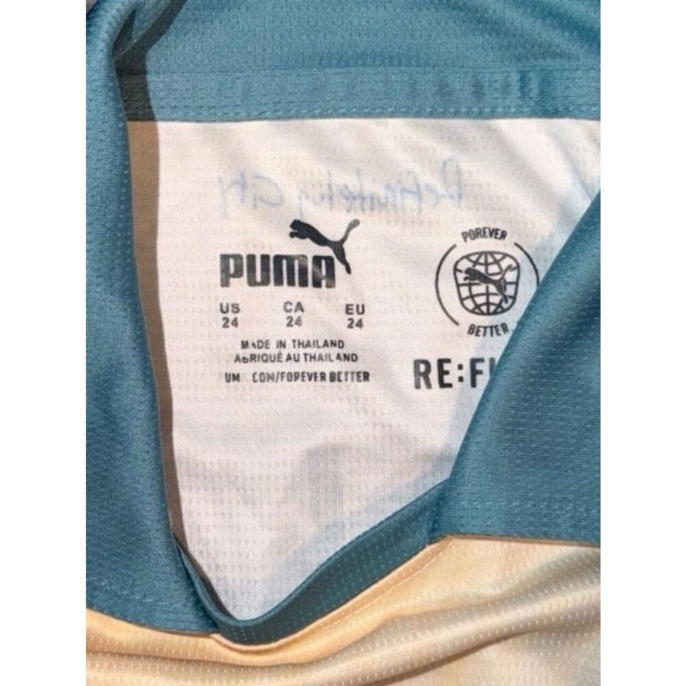 Puma Kids' Manchester City Away Jersey - Picture 3 of 4